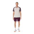 Camiseta de Pádel Asics Court Manga Corta Hombre Avena (4)