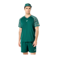 Camiseta de Pádel Asics Court Manga Corta Hombre Verde Jade