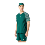 Camiseta de Pádel Asics Court Manga Corta Hombre Verde Jade (3)