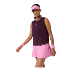 Camiseta de tirantes de Pádel Asics Game Mujer Berenjena (3)