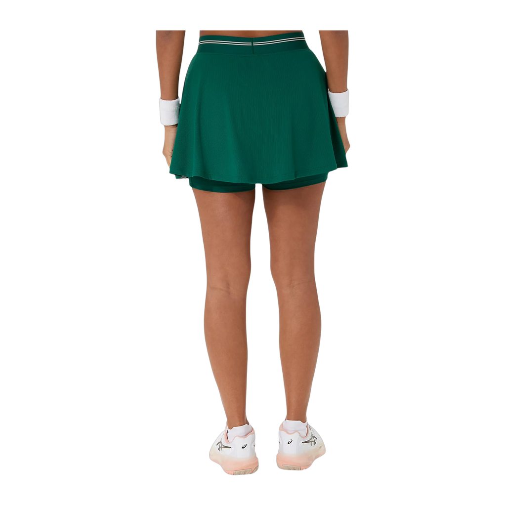Falda de Pádel Asics Game Mujer Verde Jade (2)