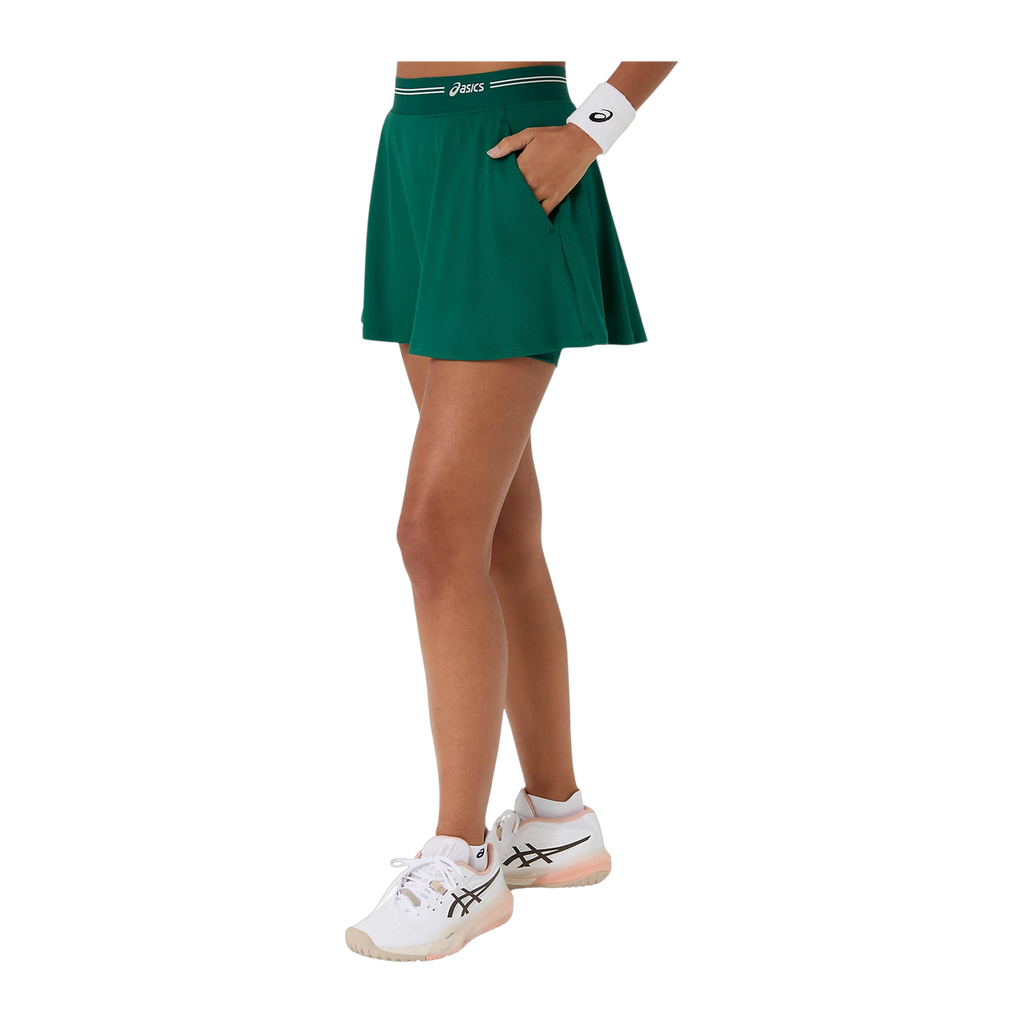 Falda de Pádel Asics Game Mujer Verde Jade (3)