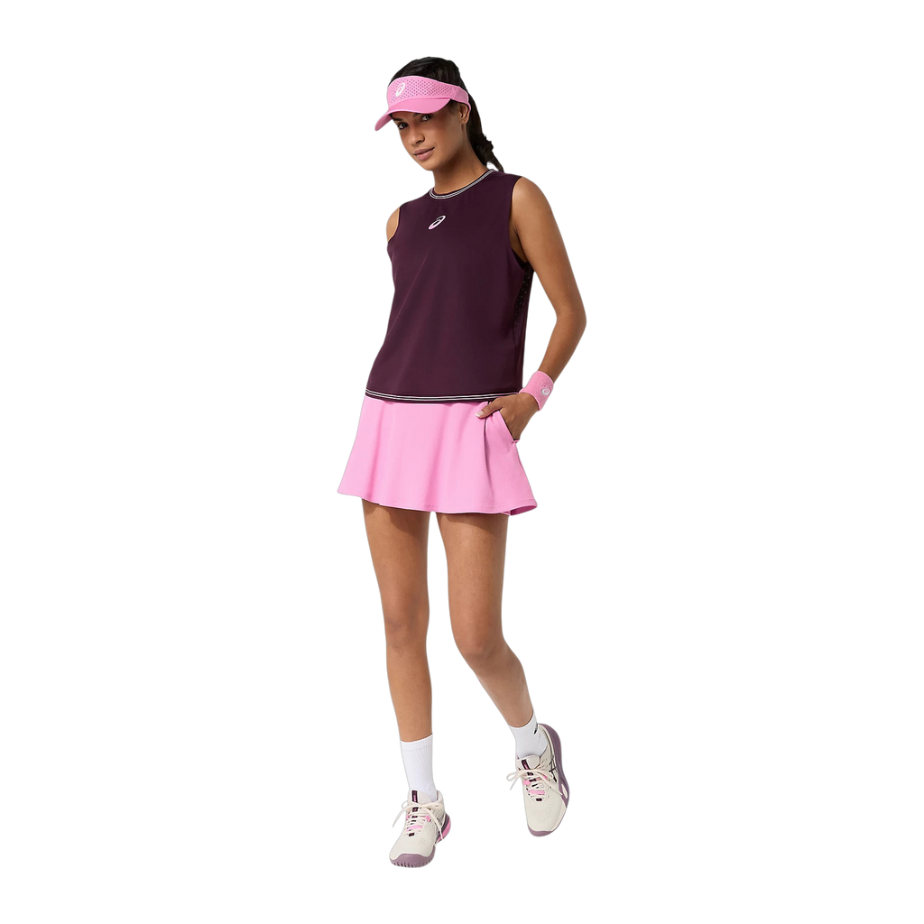 Falda de Pádel Asics Game Mujer Rosa Chicle (4)