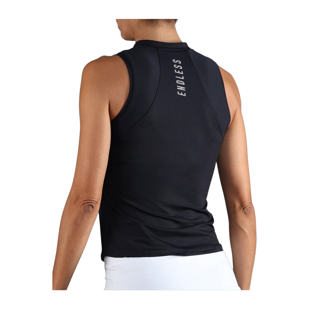 Polo de Pádel Endless Glam Mujer Negro (2)