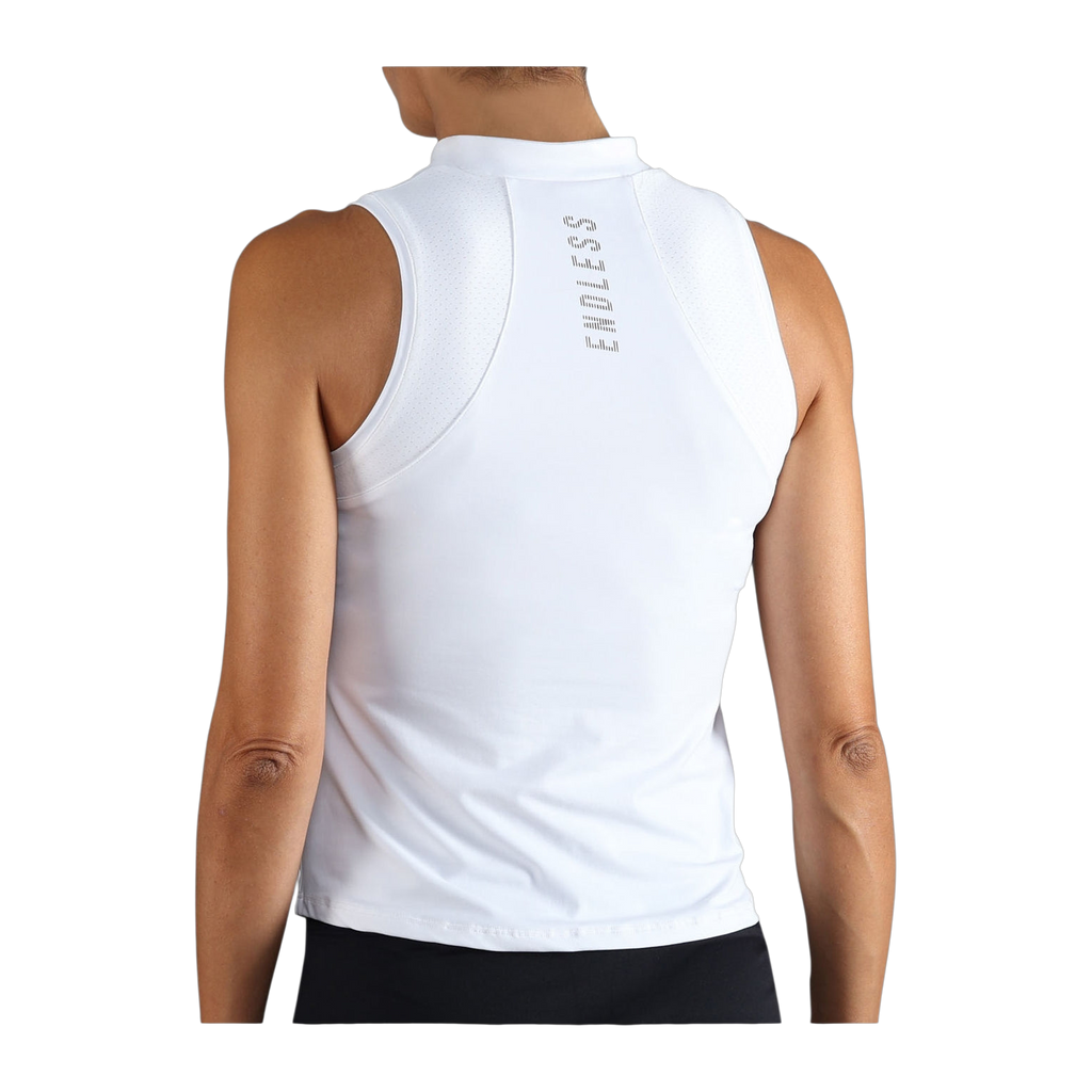 Polo de Pádel Endless Glam Mujer Blanco (2)