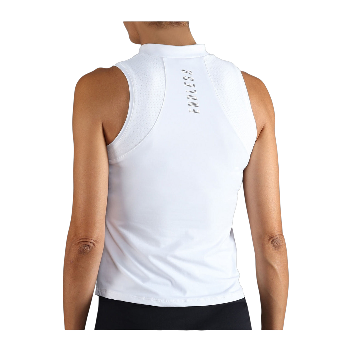 Polo de Pádel Endless Glam Mujer Blanco (2)