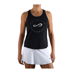 Camiseta de Pádel Endless Cercle Mujer Negro (3)