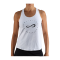 Camiseta de Pádel Endless Cercle Mujer Blanco