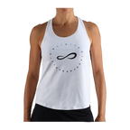 Camiseta de Pádel Endless Cercle Mujer Blanco