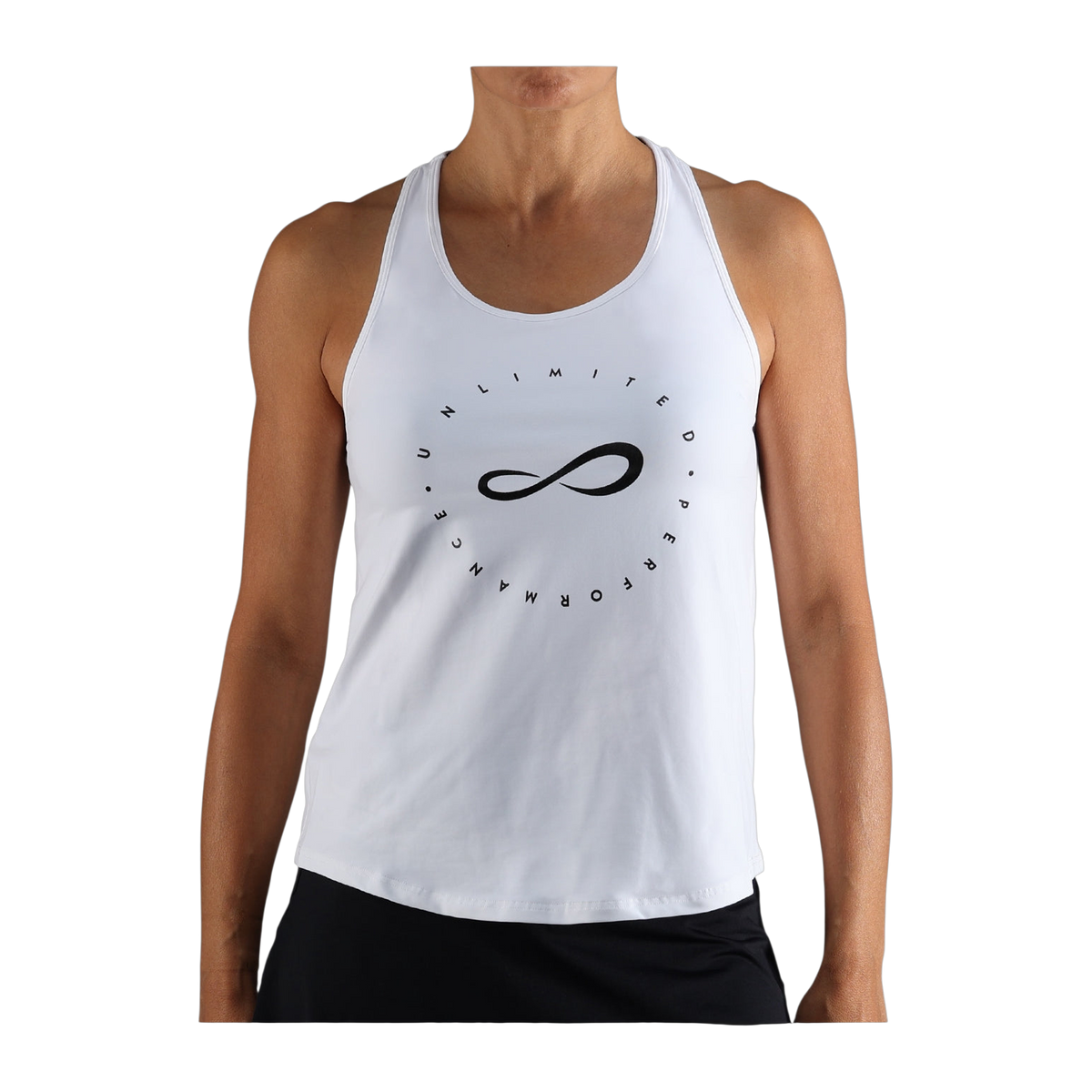 Camiseta de Pádel Endless Cercle Mujer Blanco