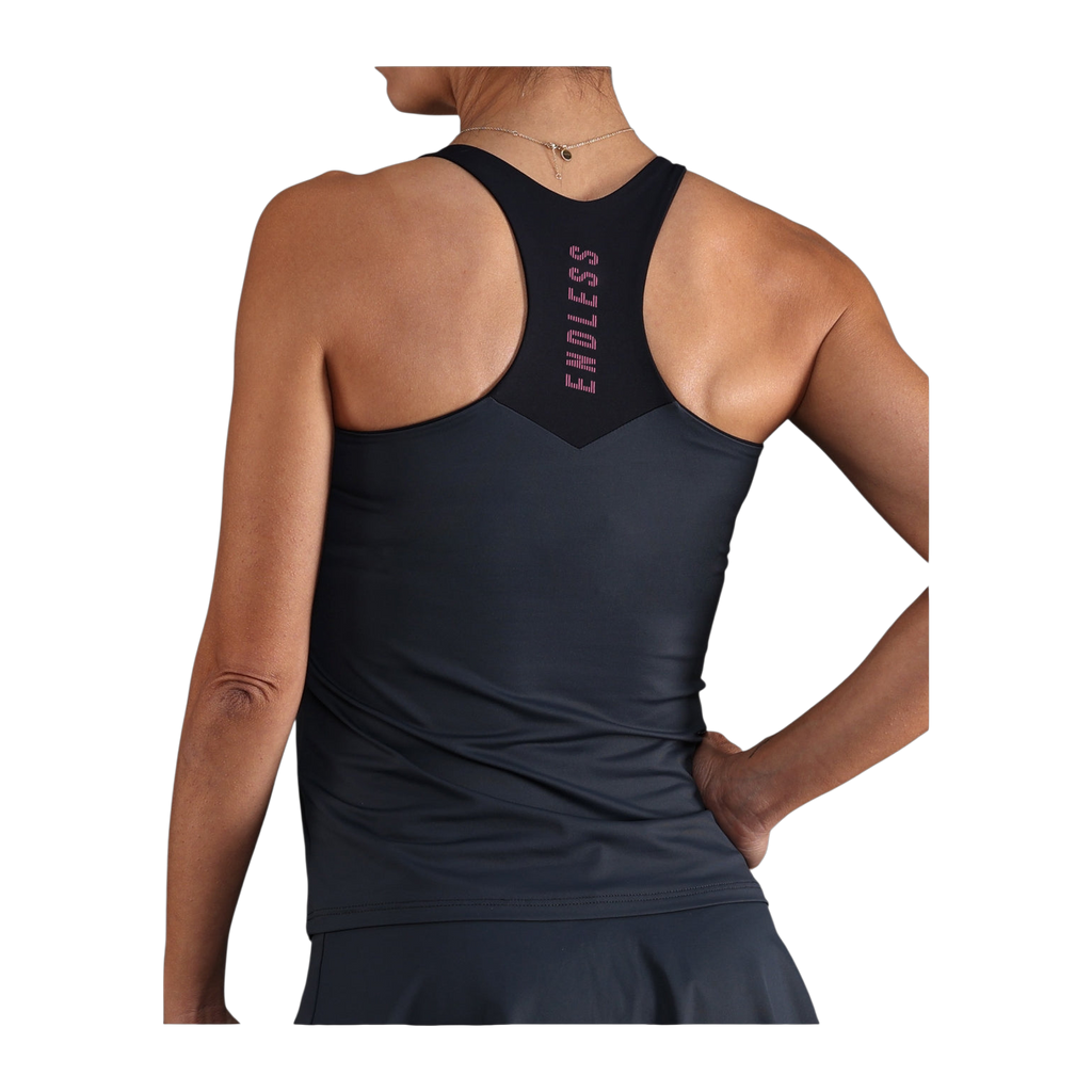 Camiseta de Pádel Endless Diamond Mujer Titanio (2)