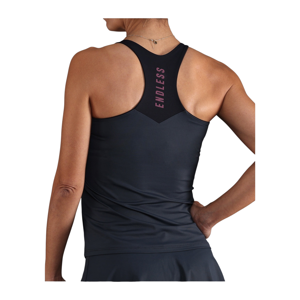 Camiseta de Pádel Endless Diamond Mujer Titanio (2)