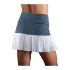 Falda de Pádel Endless Ottey Mujer Denim/Blanco (2)
