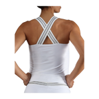 Camiseta de Pádel Endless Gloss Mujer Blanco (2)
