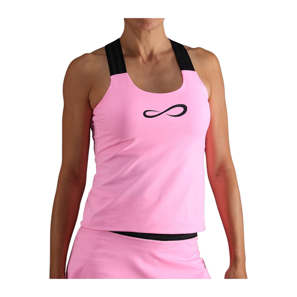Camiseta de Pádel Endless Gloss Mujer Rosa