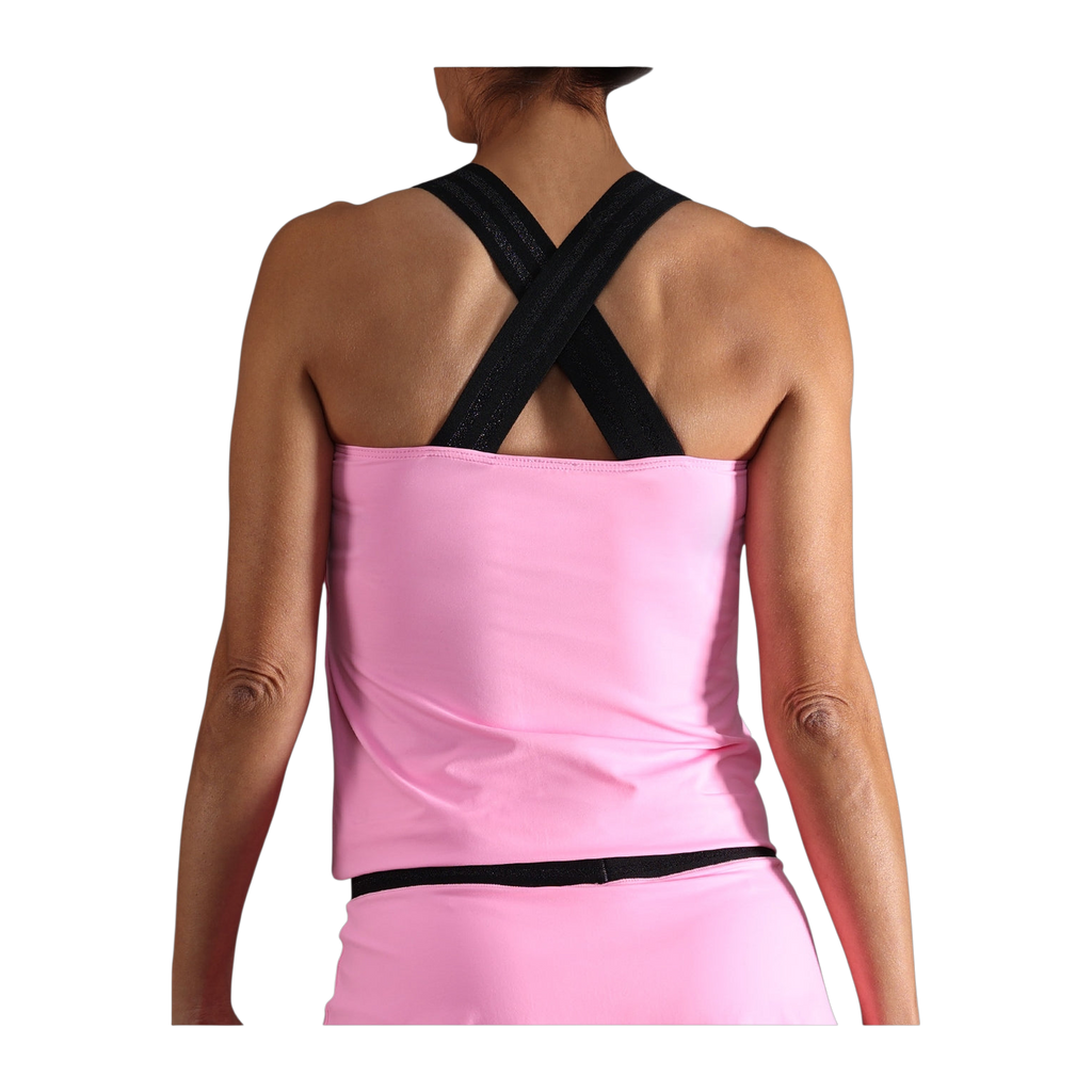 Camiseta de Pádel Endless Gloss Mujer Rosa (2)