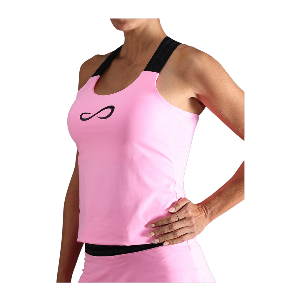 Camiseta de Pádel Endless Gloss Mujer Rosa (3)
