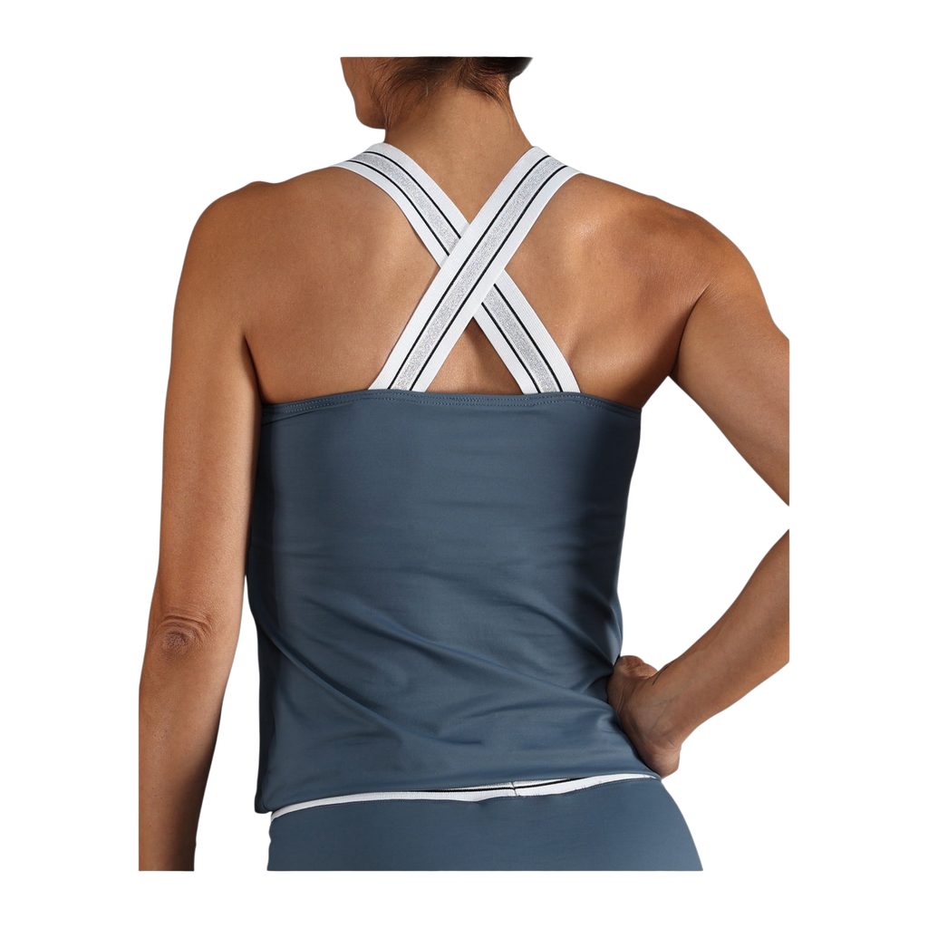 Camiseta de Pádel Endless Gloss Mujer Denim (2)