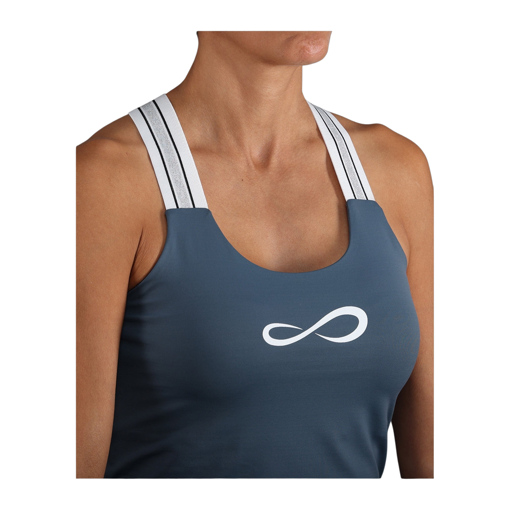 Camiseta de Pádel Endless Gloss Mujer Denim (3)