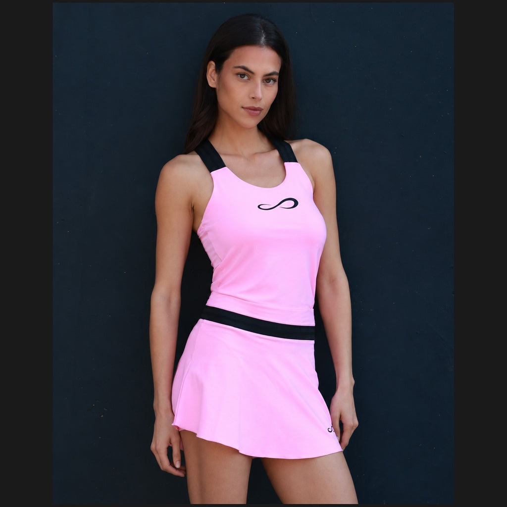 Falda de Pádel Endless Gloss Mujer Rosa (4)