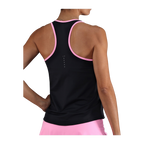 Camiseta de Pádel Endless Cercle Mujer Negro/Rosa (2)