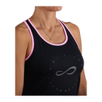 Camiseta de Pádel Endless Cercle Mujer Negro/Rosa (4)