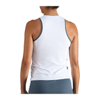 Camiseta de Pádel Endless Essential Mujer Blanco/Denim (2)