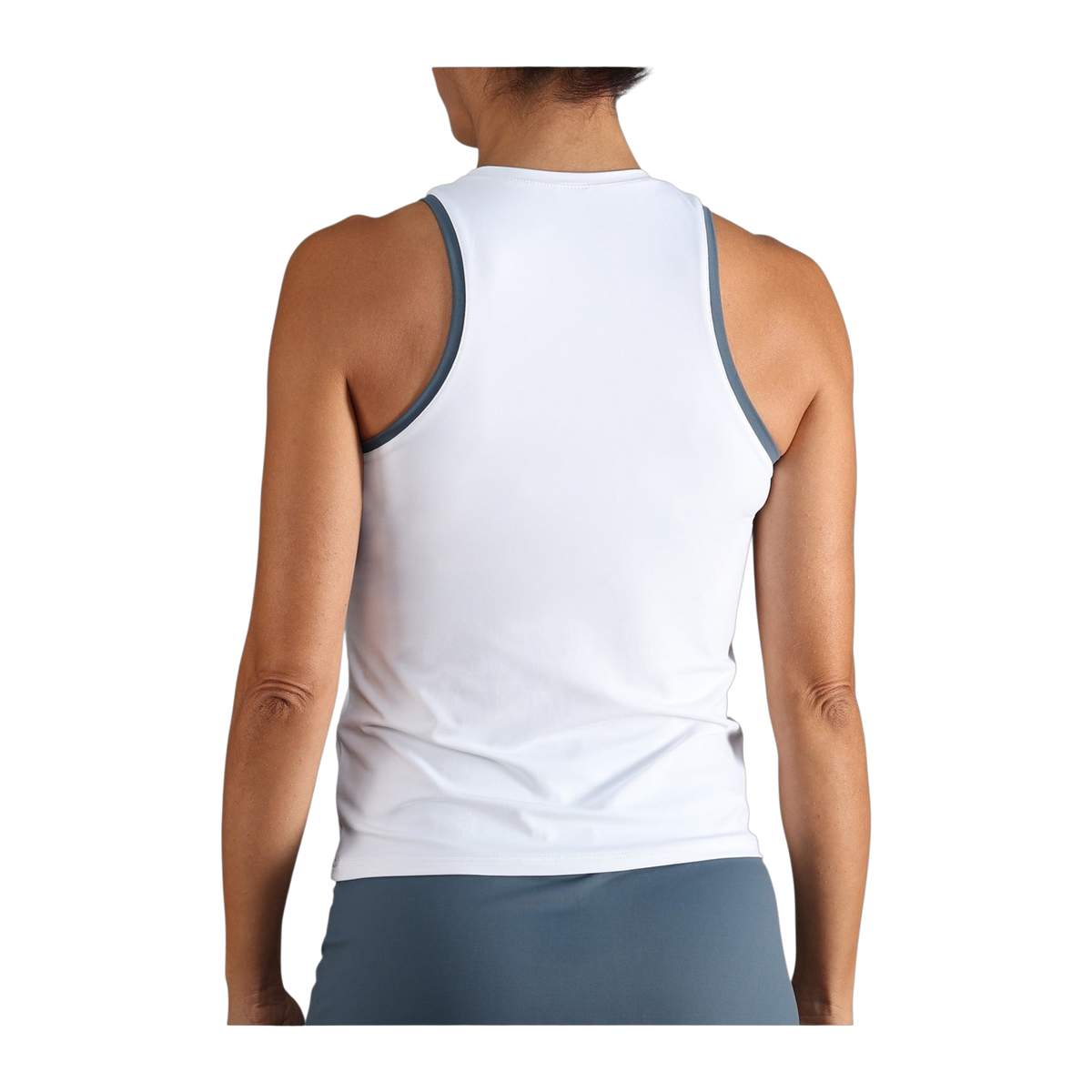 Camiseta de Pádel Endless Essential Mujer Blanco/Denim (2)