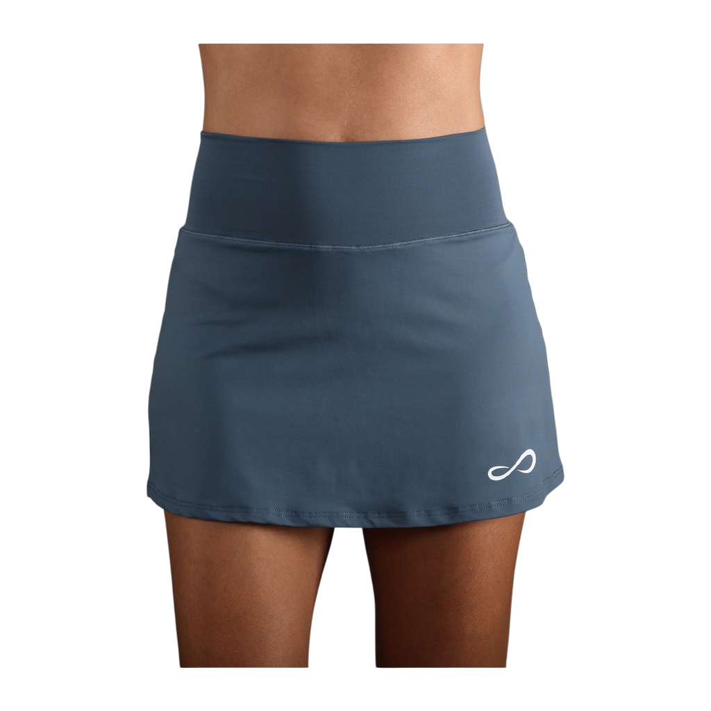 Falda de Pádel Endless Minimal Tiro Alto Mujer Denim
