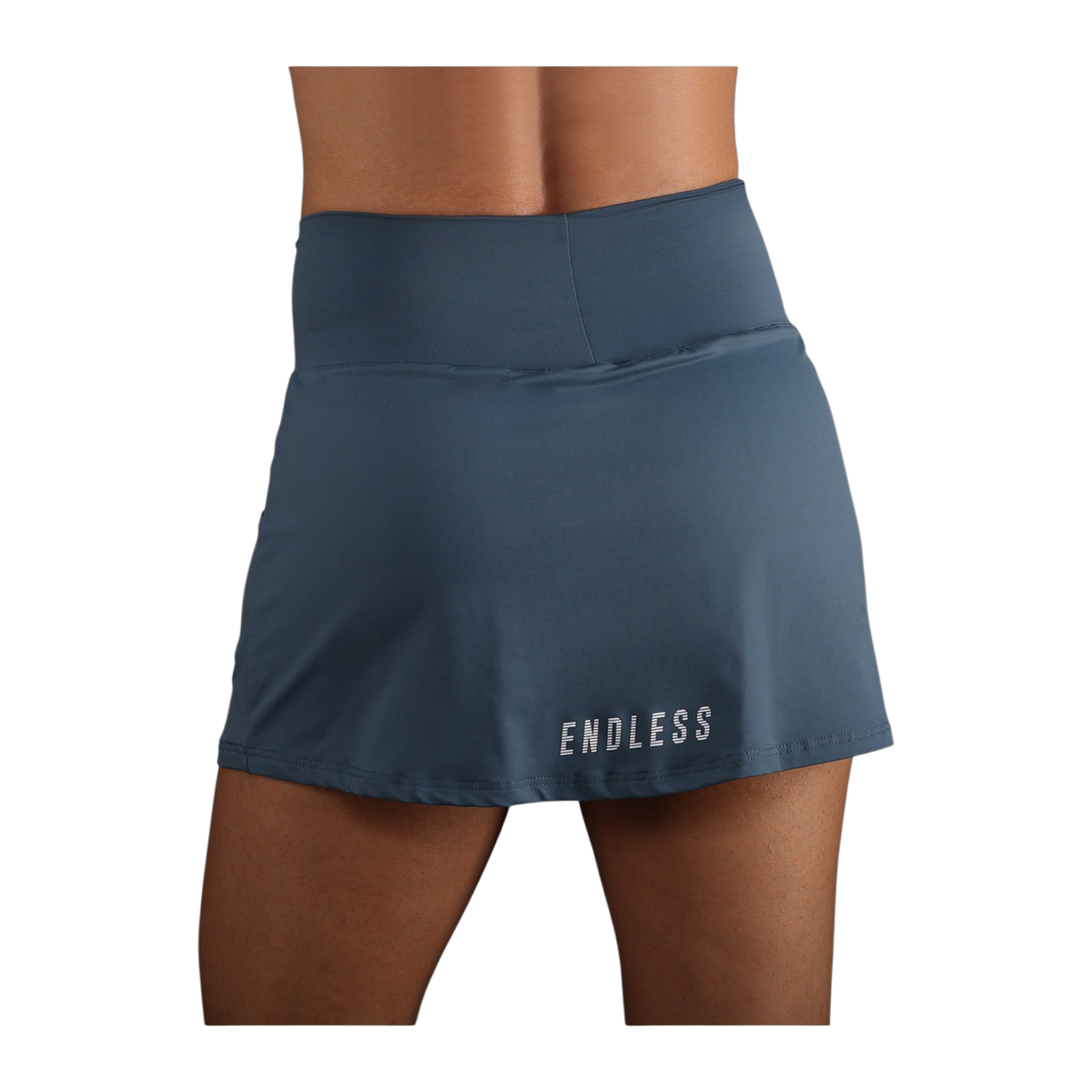 Falda de Pádel Endless Minimal Tiro Alto Mujer Denim (2)
