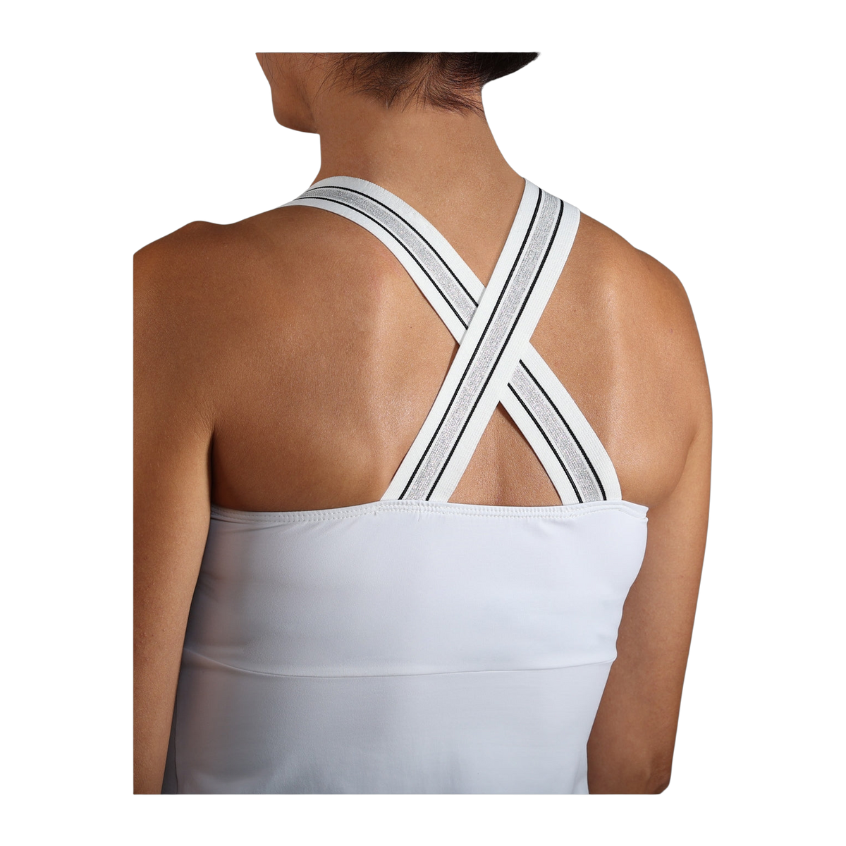 Vestido de Pádel Endless Gloss Mujer Blanco (4)