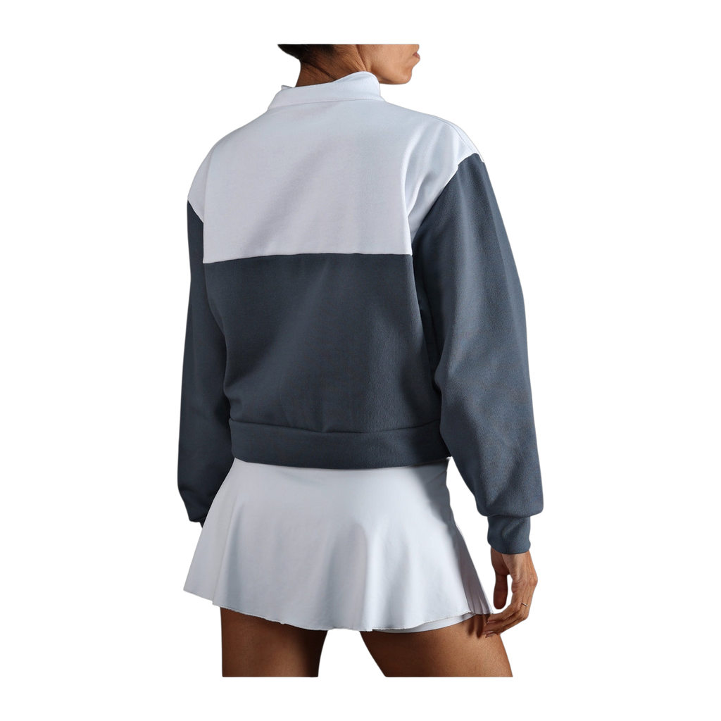 Sudadera de Pádel Endless Vibe Mujer Denim (2)
