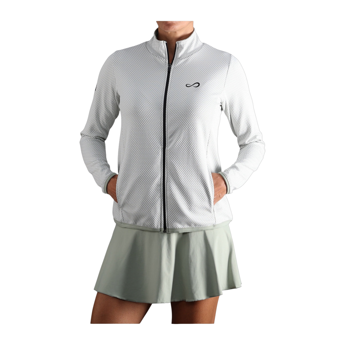 Chaqueta de Pádel Endless Lithe Mujer Verde Militar Claro