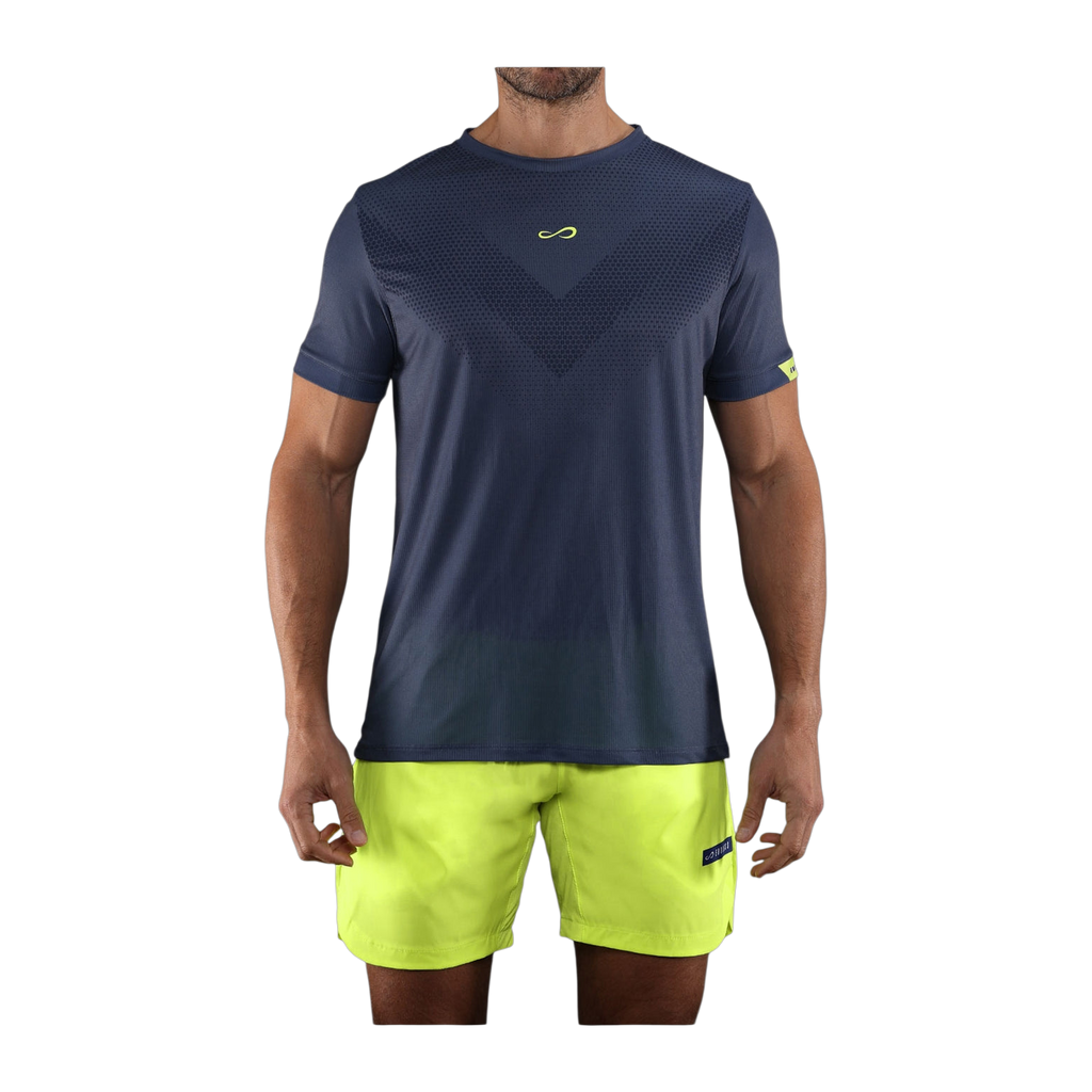 Camiseta de Pádel Endless Ace Peak Hombre Denim (3)