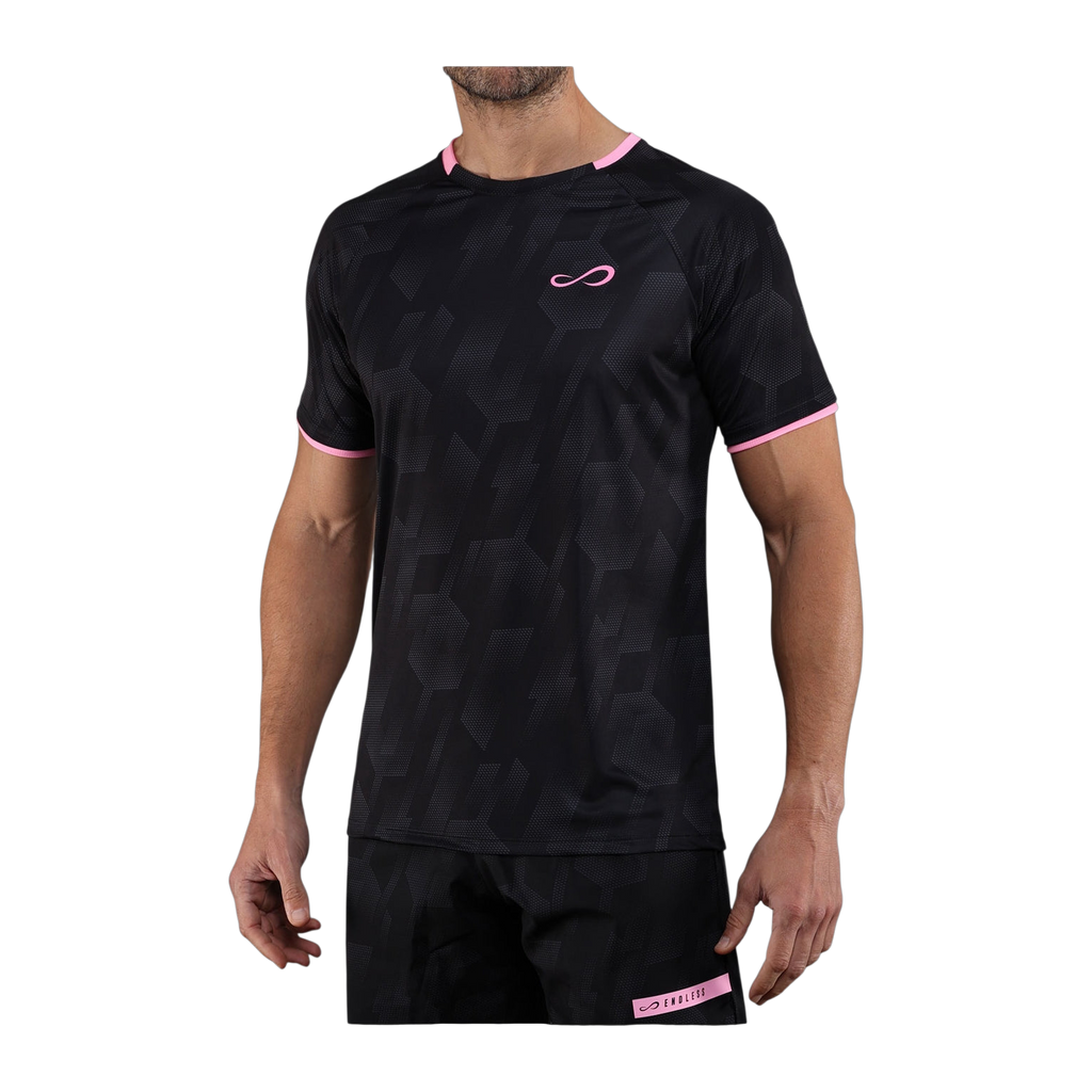Camiseta de Pádel Endless Faze Hombre Negro (3)