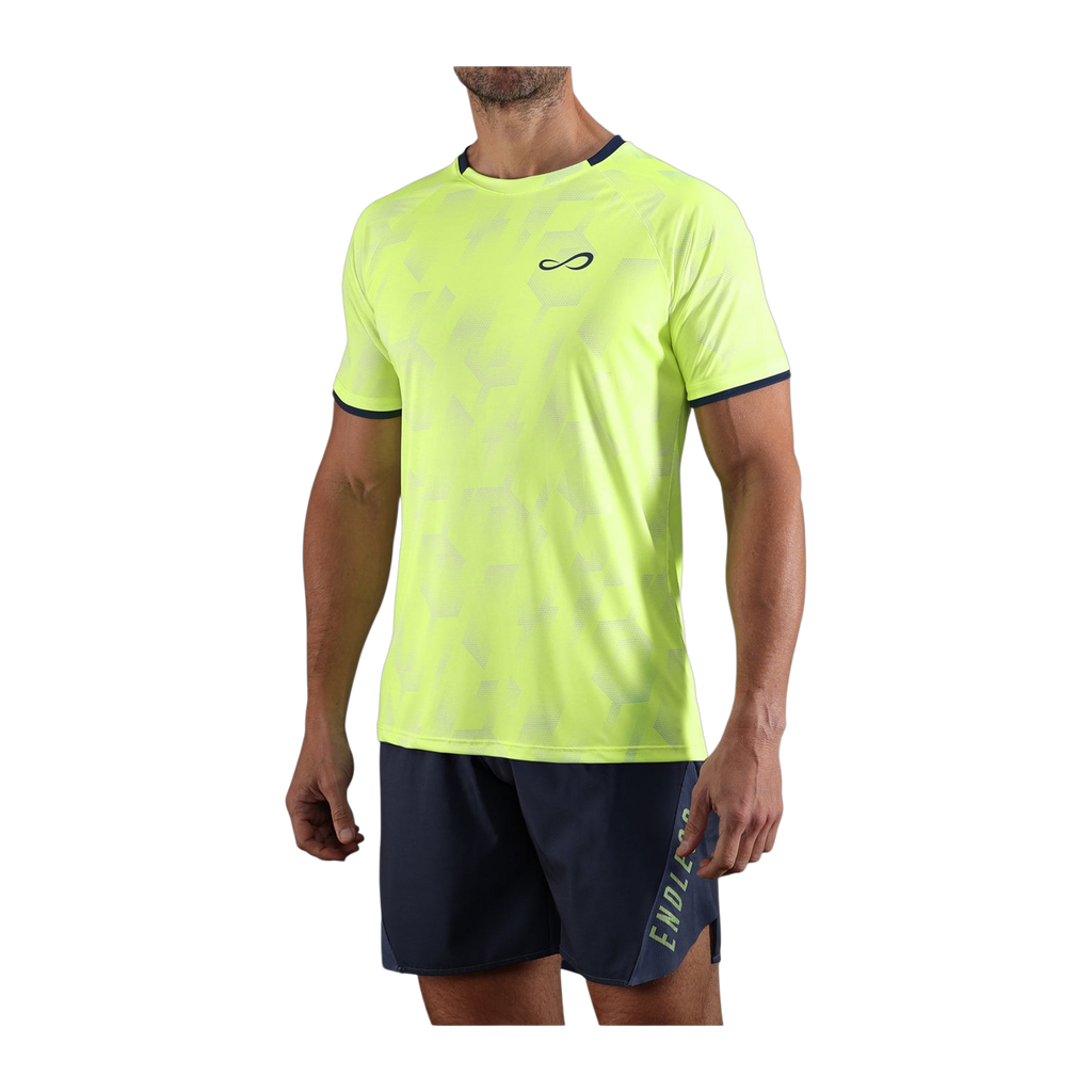 Camiseta de Pádel Endless Faze Hombre Amarillo (4)