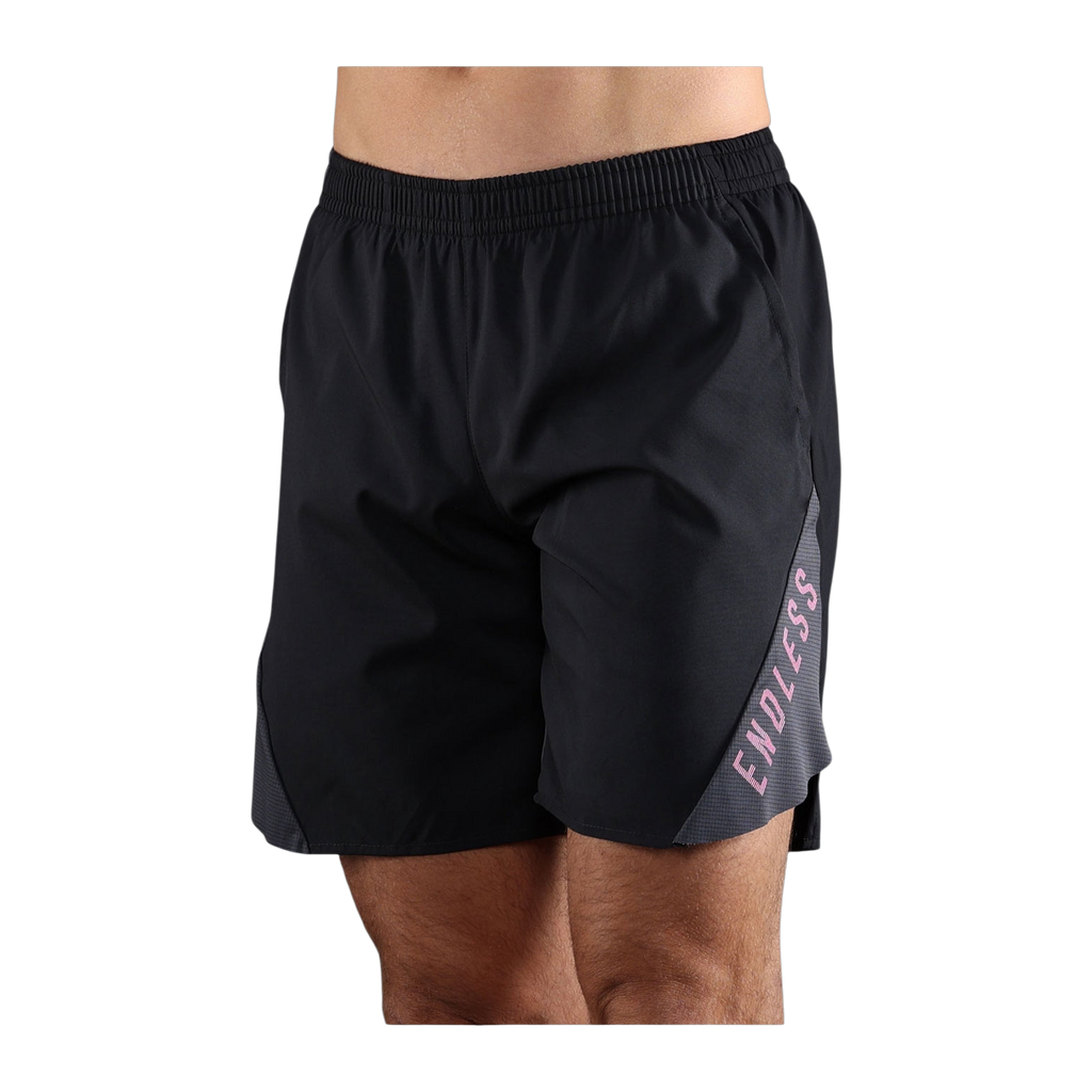 Pantalón corto de Pádel Endless Phoenix Hombre Negro/Titanio