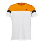 Camiseta de Pádel Babolat Perf Hombre Naranja/Crema