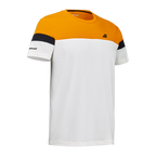 Camiseta de Pádel Babolat Perf Hombre Naranja/Crema (3)