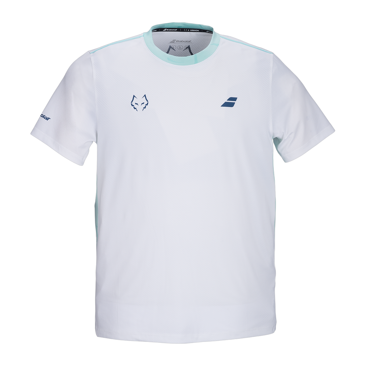 Camiseta de Pádel Babolat Juan Lebrón Hombre Blanco