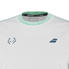 Camiseta de Pádel Babolat Juan Lebrón Hombre Blanco (4)