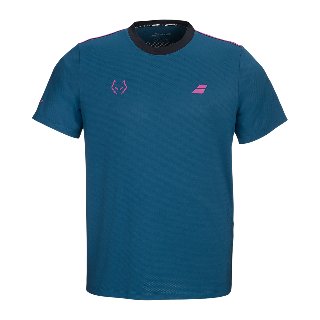 Camiseta de Pádel Babolat Juan Lebrón Hombre Azul Legión