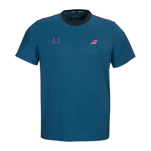 Camiseta de Pádel Babolat Juan Lebrón Hombre Azul Legión