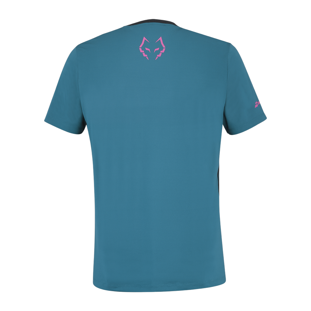 Camiseta de Pádel Babolat Juan Lebrón Hombre Azul Legión (2)