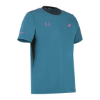 Camiseta de Pádel Babolat Juan Lebrón Hombre Azul Legión (3)