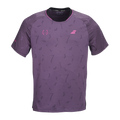 Camiseta de Pádel Babolat Réplica Juan Lebrón Hombre Ciruela Oscura