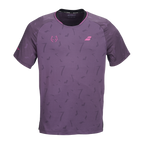 Camiseta de Pádel Babolat Réplica Juan Lebrón Hombre Ciruela Oscura