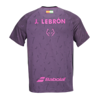 Camiseta de Pádel Babolat Réplica Juan Lebrón Hombre Ciruela Oscura (2)