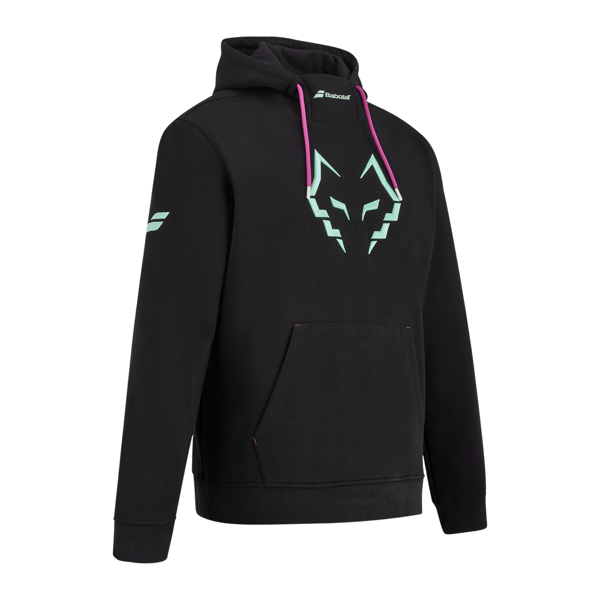 Sudadera de Pádel Babolat Juan Lebrón con Capucha Hombre Negro (3)