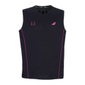 Camiseta de tirantes de Pádel Babolat Juan Lebrón Hombre Negro